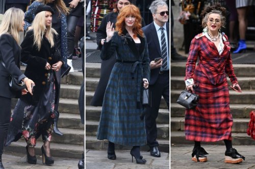 Kate Moss, Anna Wintour, Victoria Beckham and others attend Vivienne Westwood's memorial service